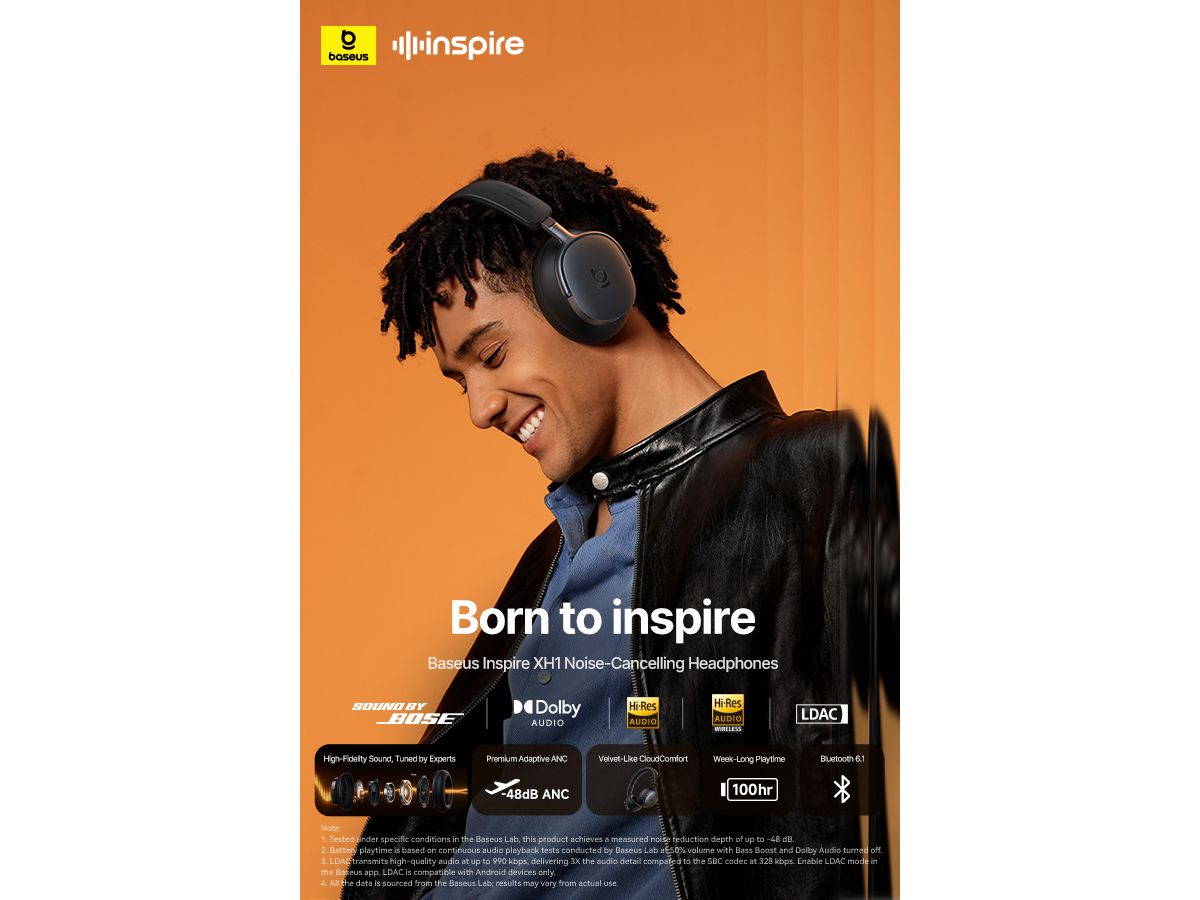 Baseus Inspire XH1 Cosmic Black
