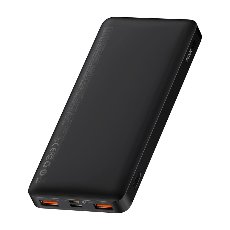Baseus Bipow Powerbank 10000 mAh Black