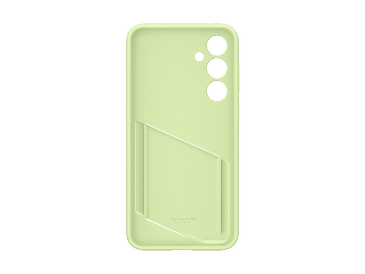 Samsung A35 Card Slot Case Lime
