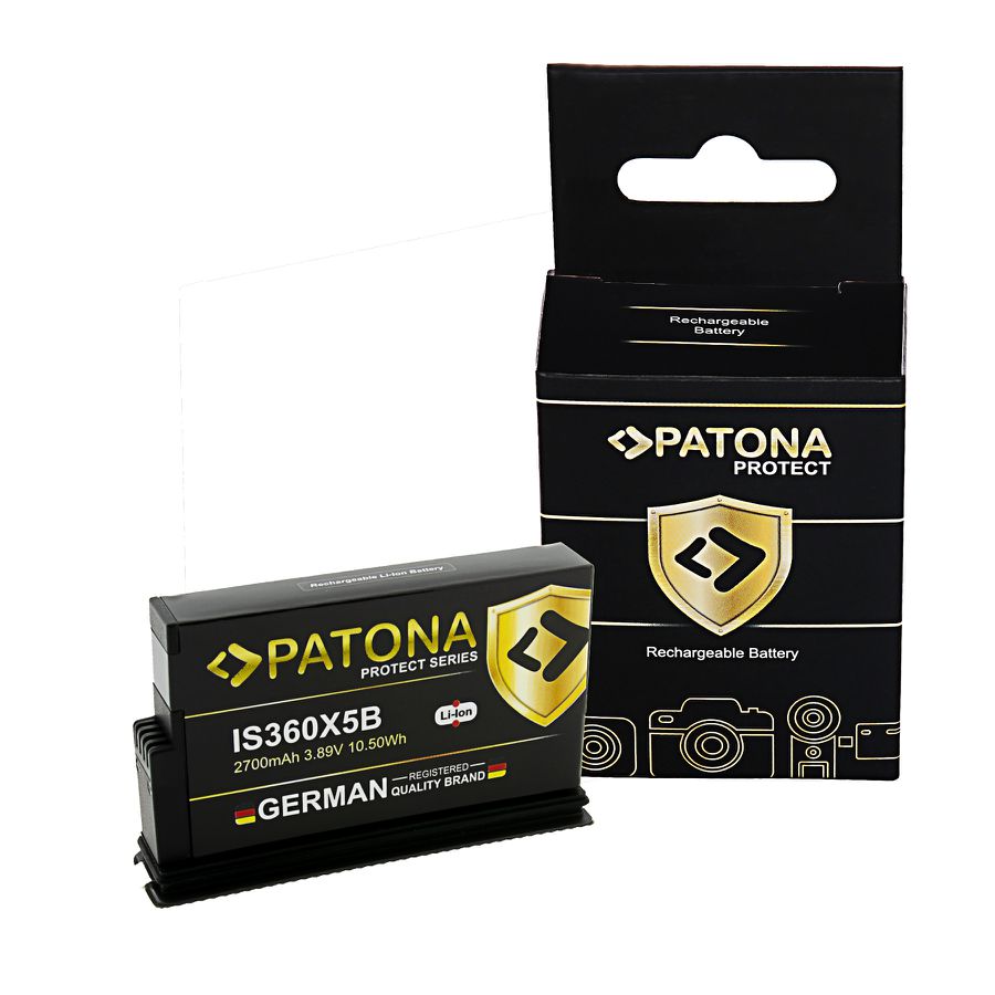 Patona Protect Batterie Insta 360 One X5