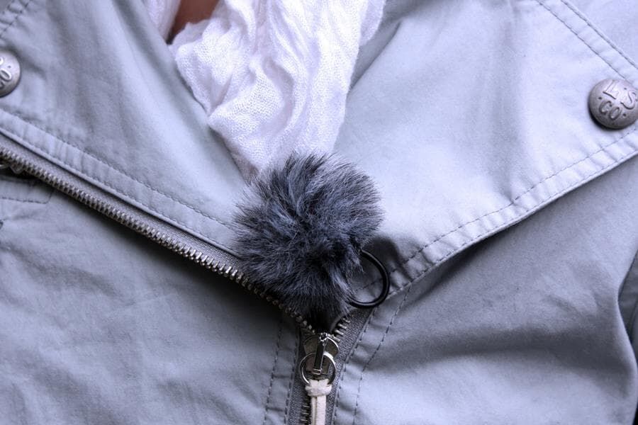 Rycote Single Lav Windjammer Grey