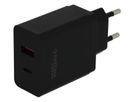 Patona GAN PD 36W USB-C + A Black