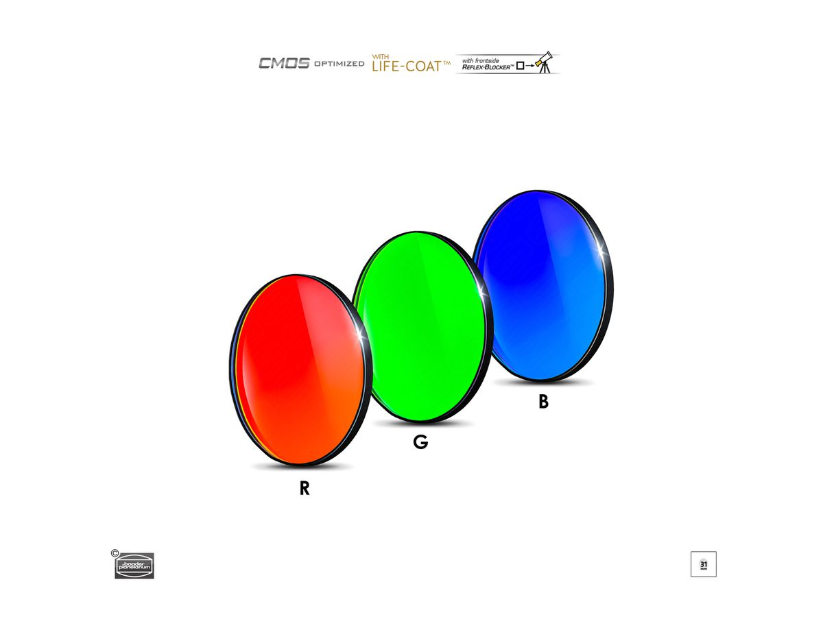 Baader RGB 31mm Filtersatz