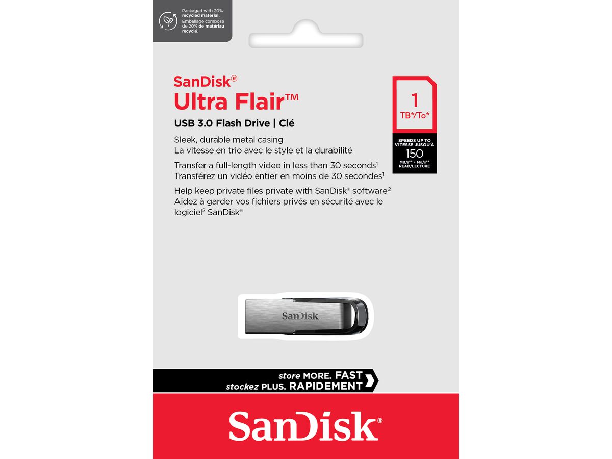 SanDisk Ultra USB 3.0 Flair 1TB