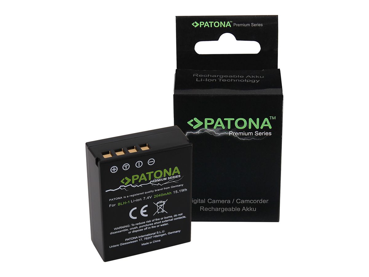 Patona Premium Batterie Olympus BLH-1