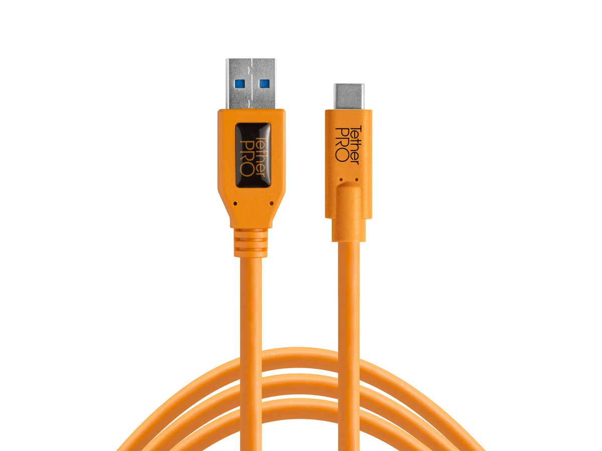 TetherPro USB 3.0 to USB-C 4.6m Org