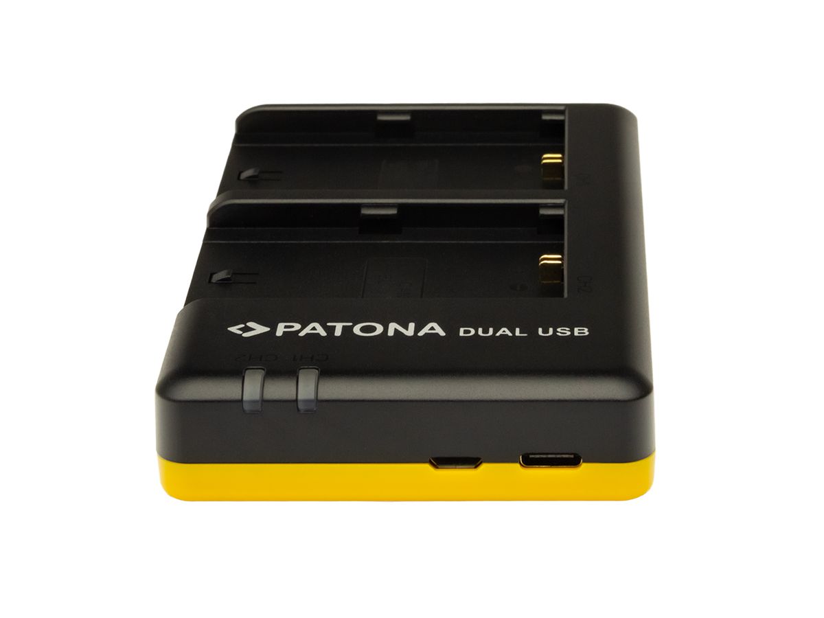 Patona Ladegerät Dual USB Canon LP-EL