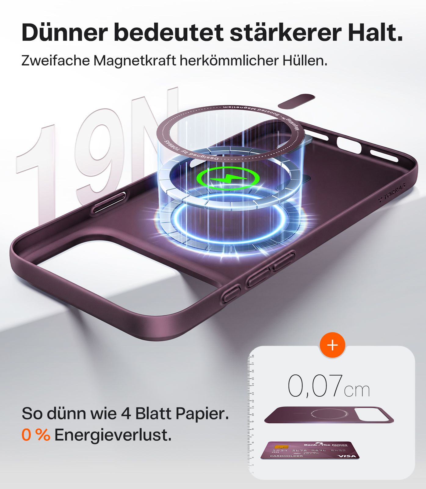 Torras OriginFit-Mag iP 18 Pro Purple