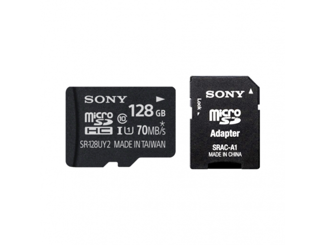 Sony MicroSDHC 128GB Class10 UHS-I 70MBs