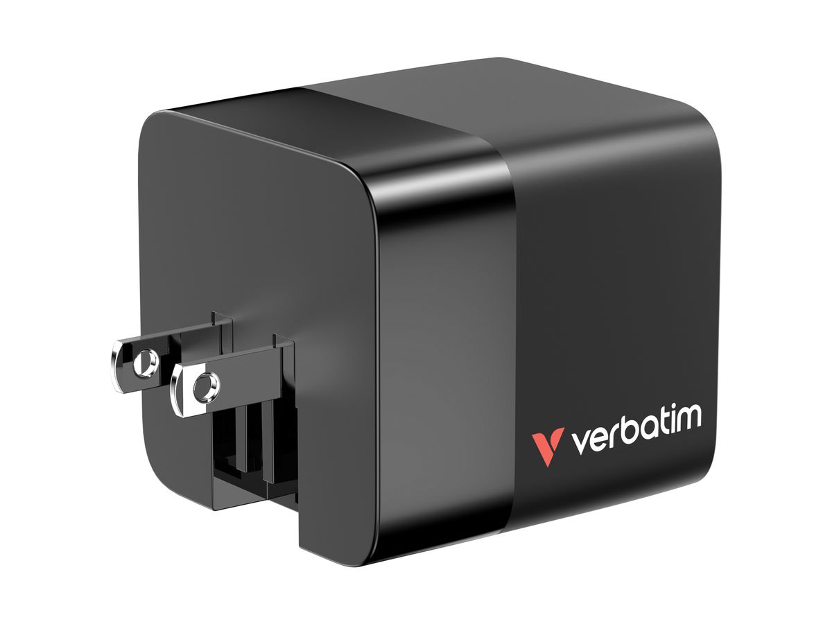 Verbatim GaN 2 Port Charger 65W