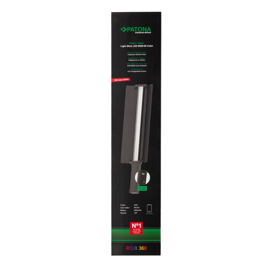 Patona LED Schwertleuchte mit App