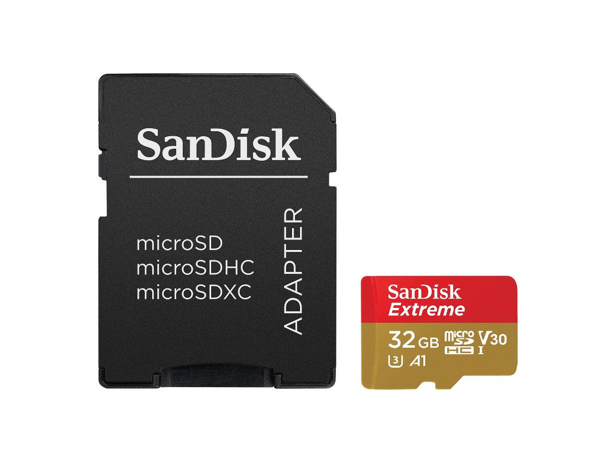 SanDisk Extreme 100MB/s microSDHC 32GB