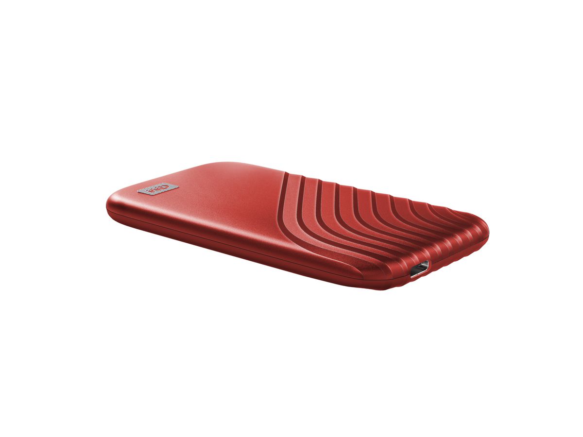 WD My Passport SSD 2TB red