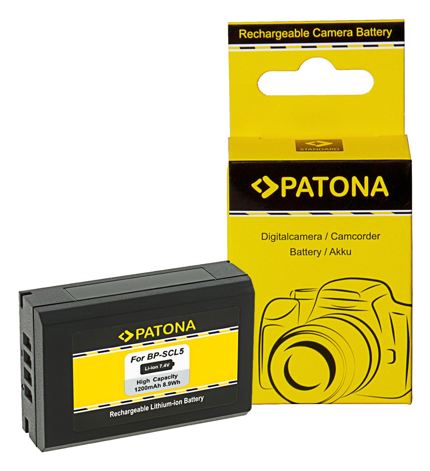Patona Batterie Leica BP-SCL5