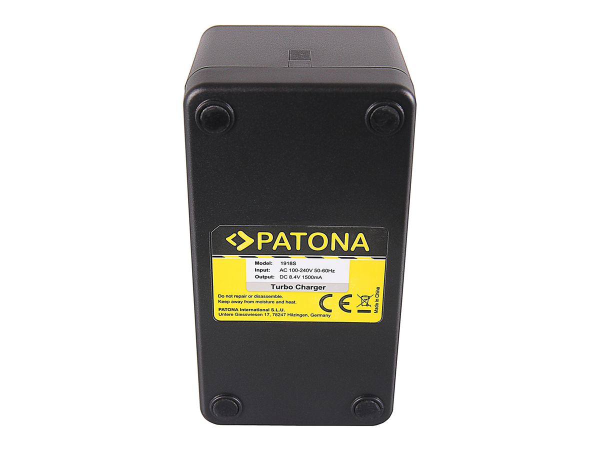 Patona Turbo Ladegerät Sony NP-F550