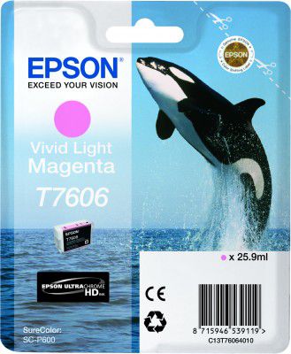 Epson Ink T0760 UltraChrome V.L. Magenta