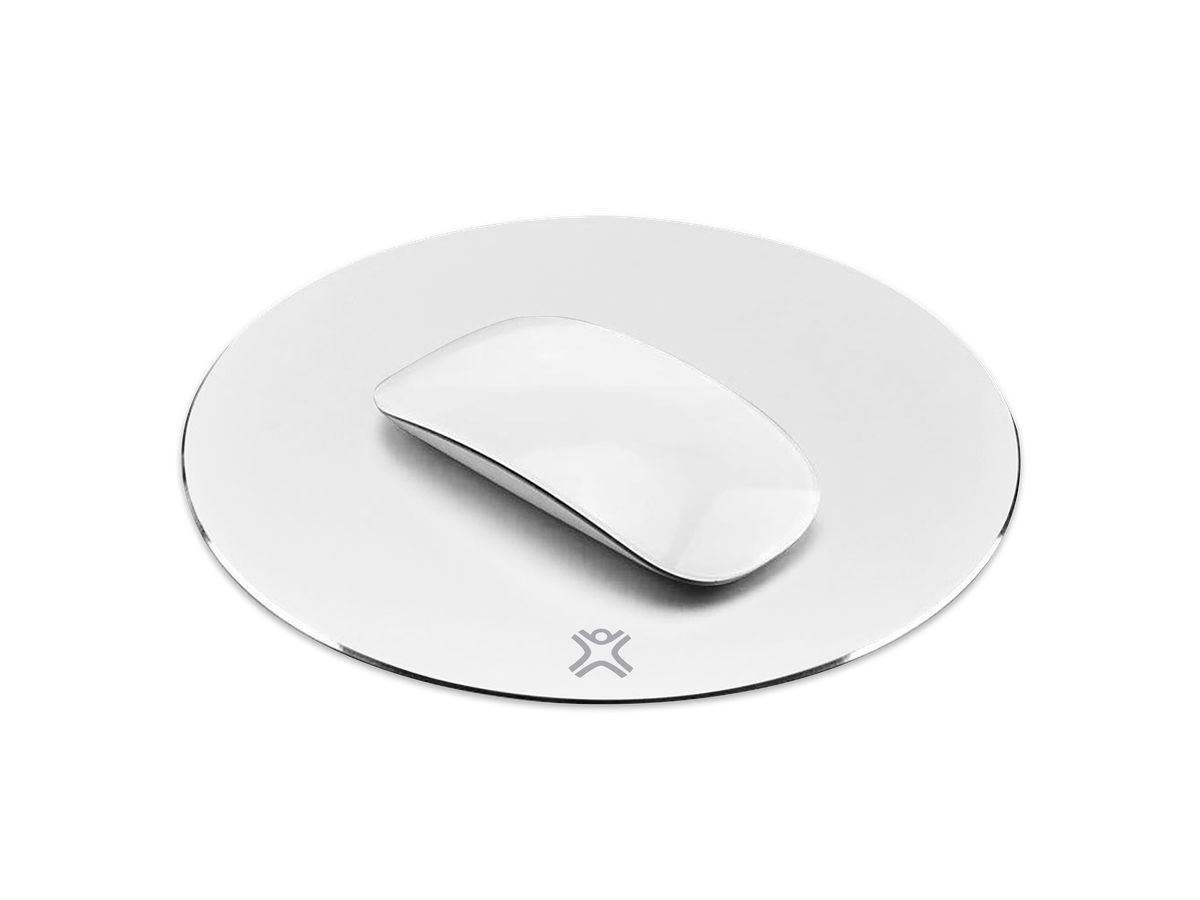 XtremeMac Round Aluminum Mouse Pad Silv