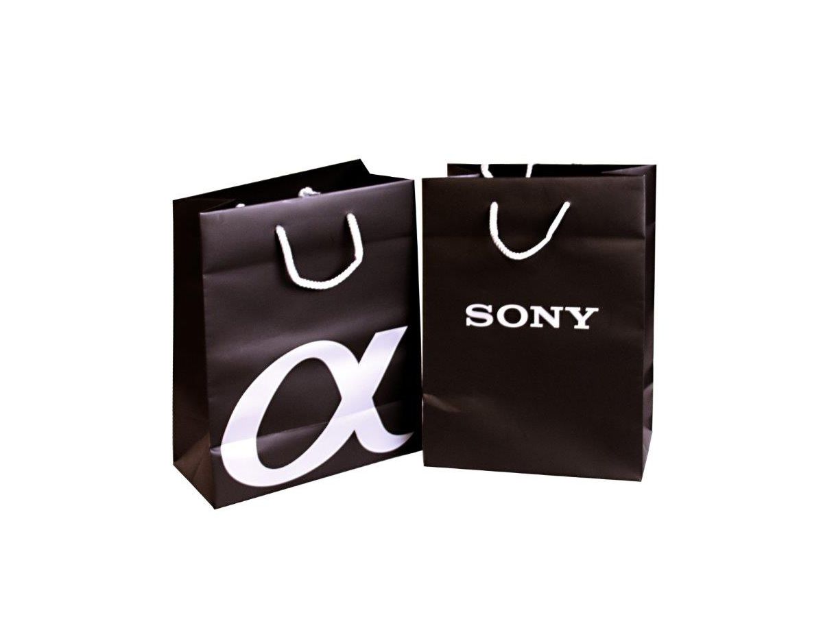 Sony "Alpha" Papier-Tragtasche