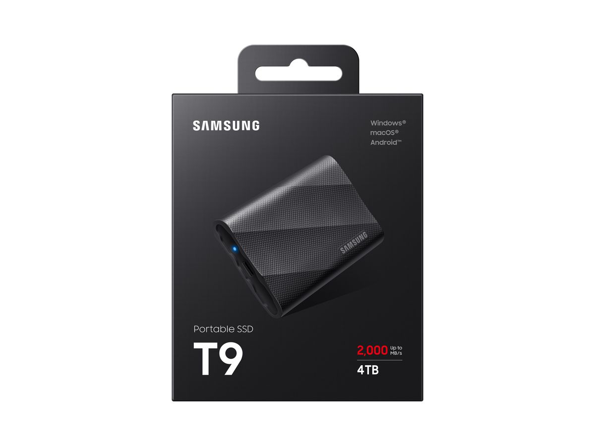 Samsung PSSD T9 4TB black