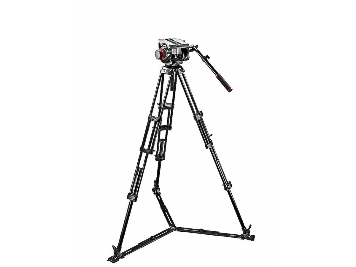 Manfrotto 509 Head w/545 Twin Alu Leg GS