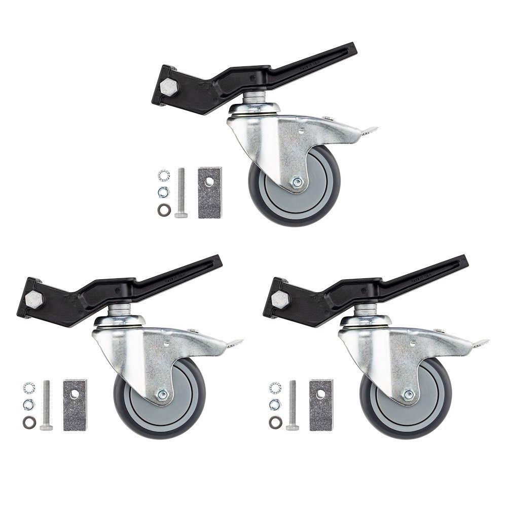 Avenger Wheel Set 3 w/Brakes Black