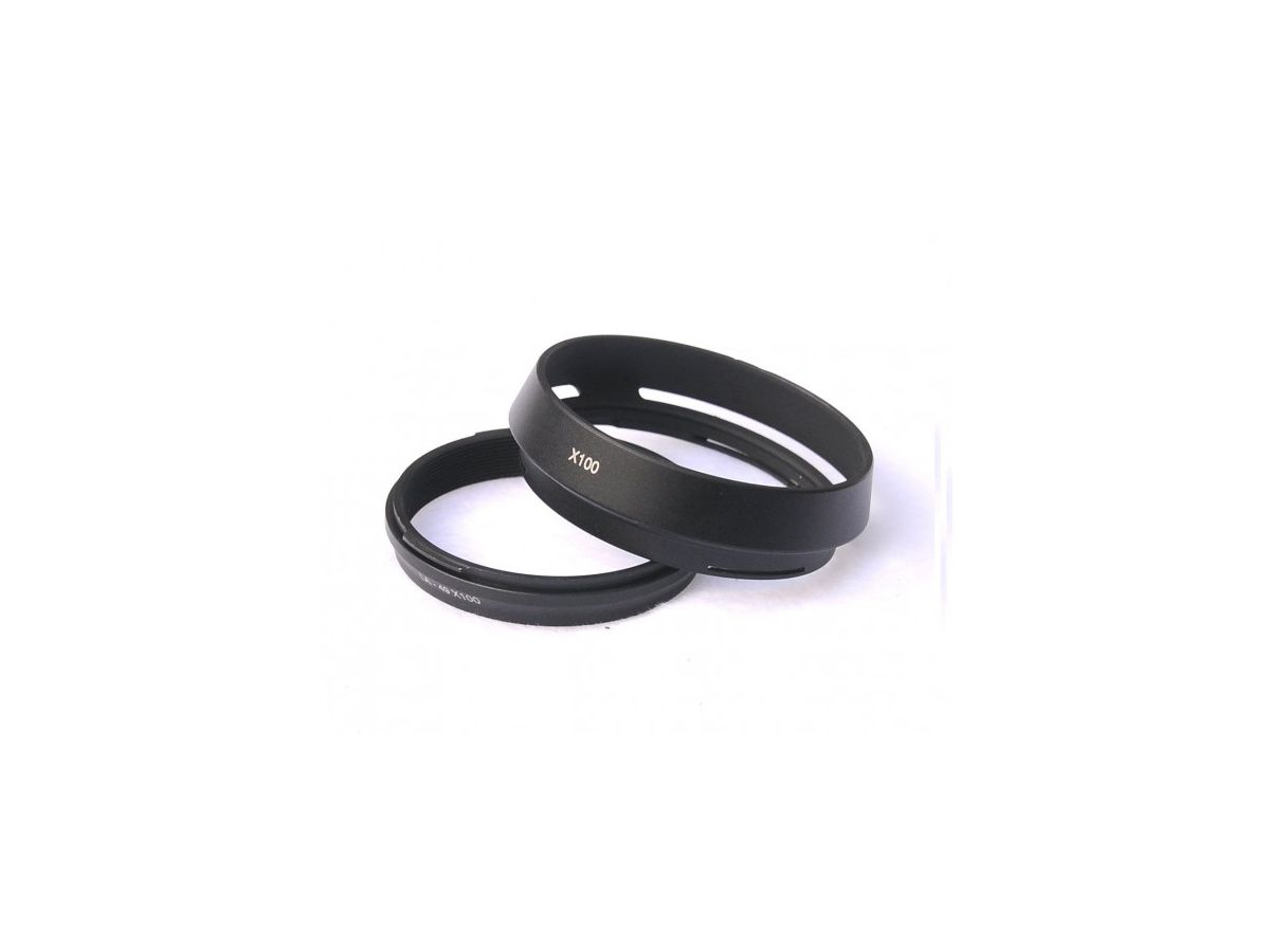 Fujifilm Lens Hood+Adap Ring LH-X100 Bl.