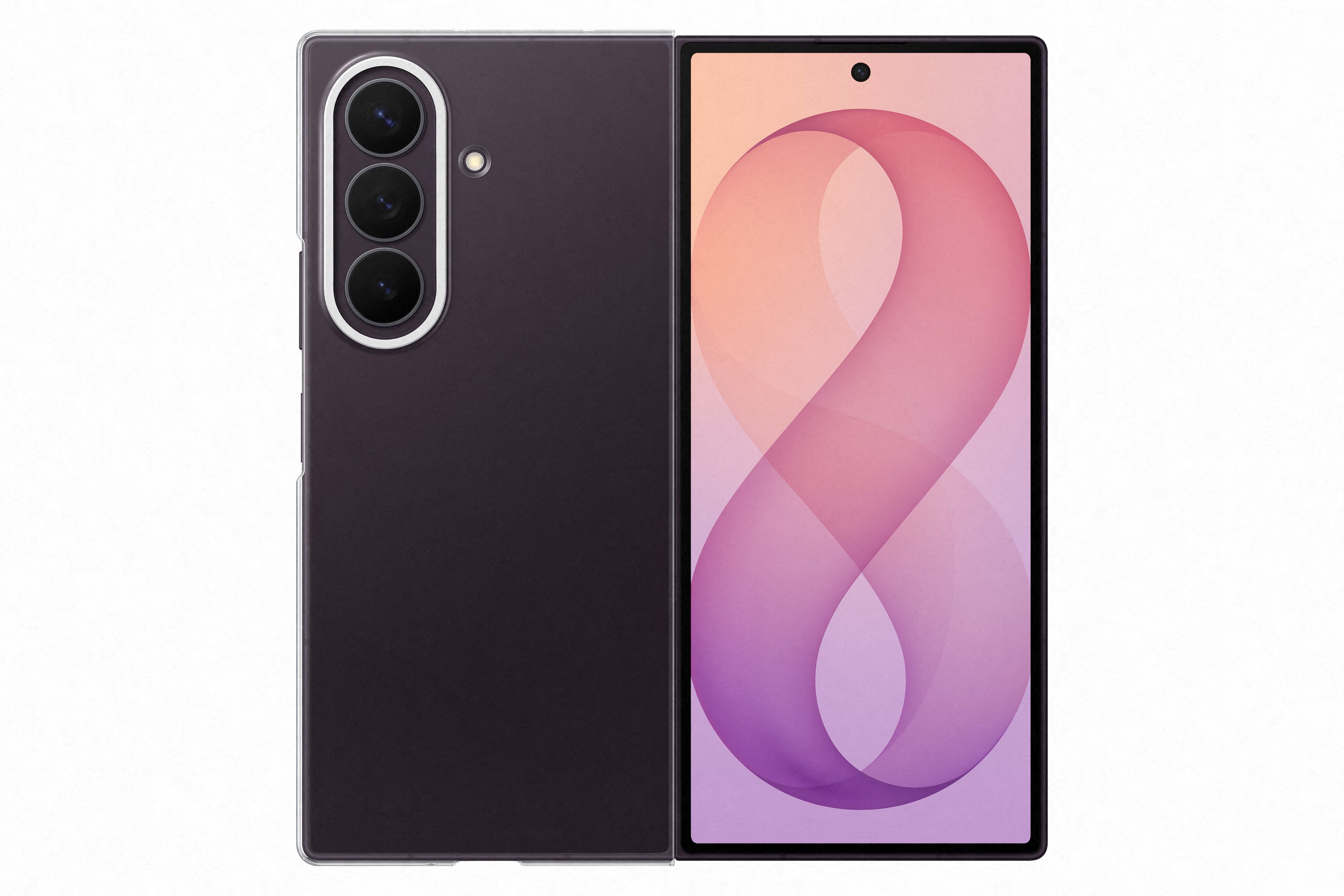 Samsung Fold 8 Ultra Clear Case Transpa