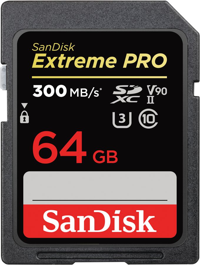 SanDisk ExtremePro SDXC-II 64GB V90