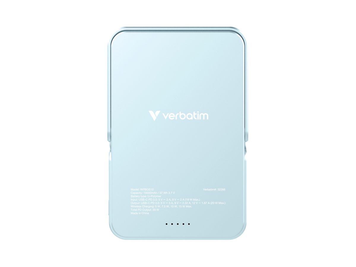 Verbatim Powerbank 10000 mAh Blue