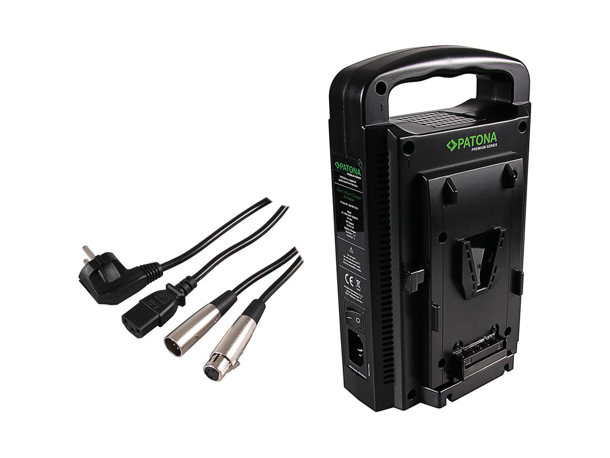 Patona Dual Charger for V-mount