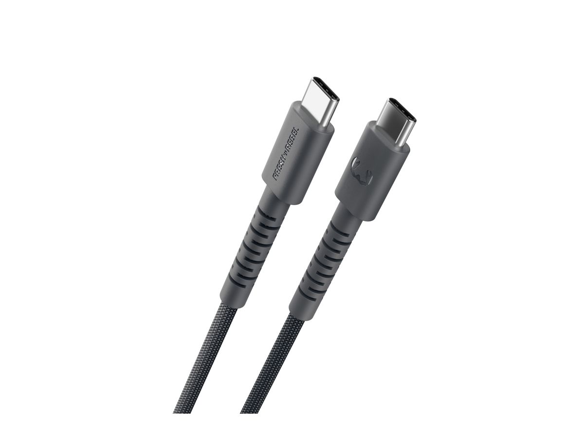 Fresh 'n Rebel USB-C to USB-C 70cm Grey