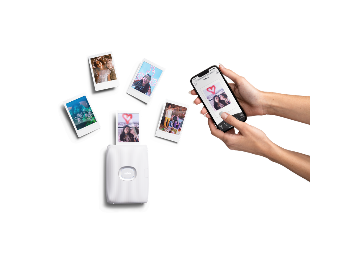 Fujifilm Instax Mini Link2 Clay White