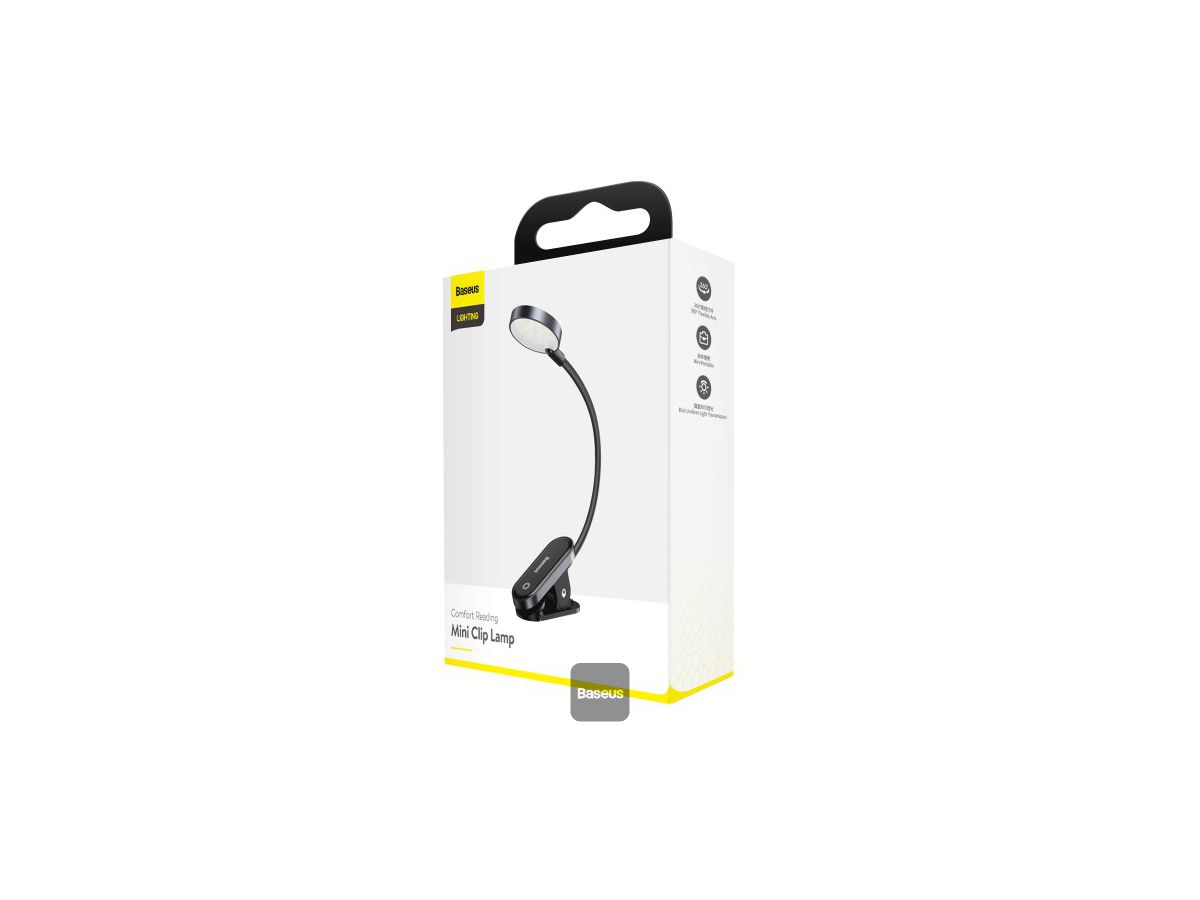 Baseus LED Desk Lamp Clip-On Night