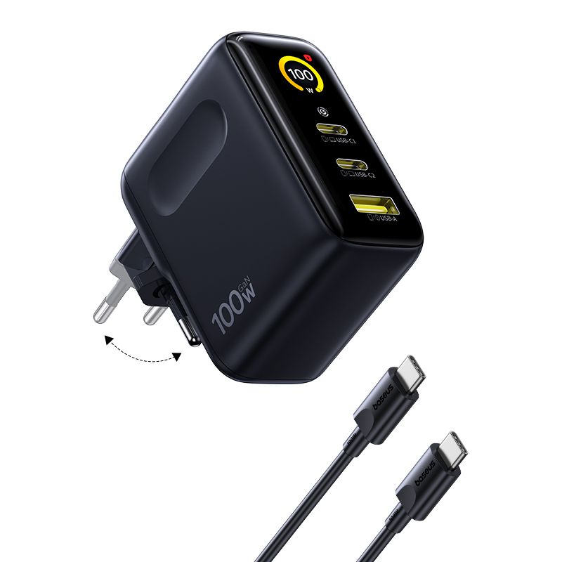 Baseus PicoGo Display Fastcharg.100W Bl.