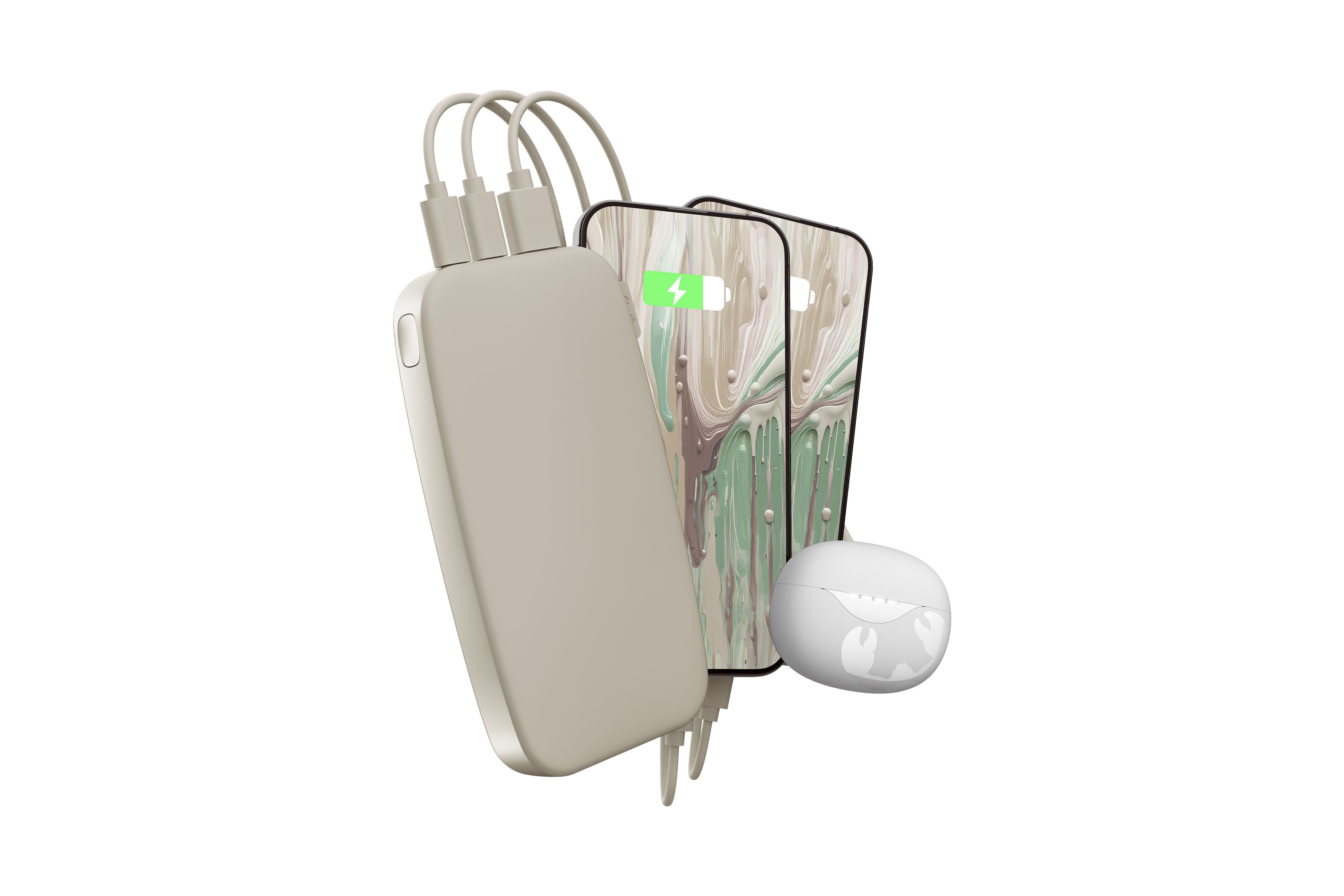 Fresh 'n Rebel Powerbank 18000 mAh Sand