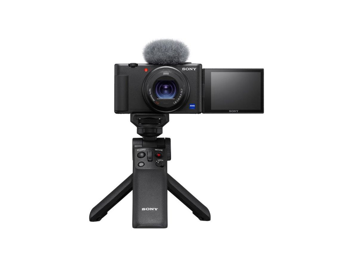 Sony Vlog Camera ZV1 4K + GP-VPT2 Grip