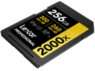 Lexar 2000x UHS-II SDXC 256GB Gold