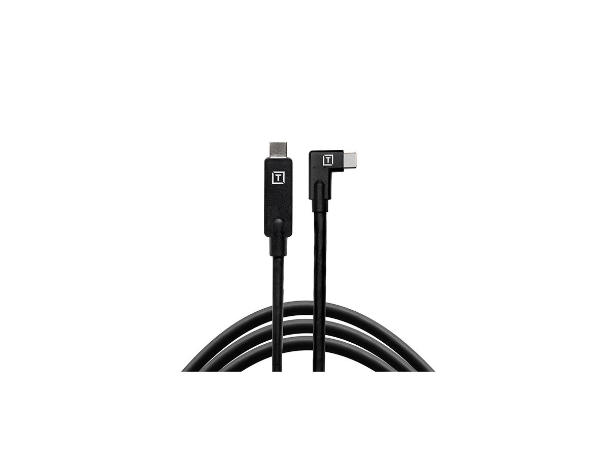 TetherPro USB-C to USB-C RT 4.6m Black