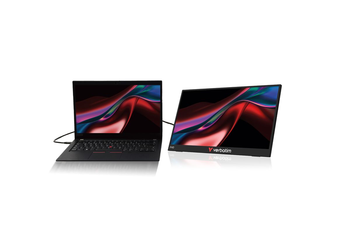 Verbatim Touchscreen Monitor 14" Light