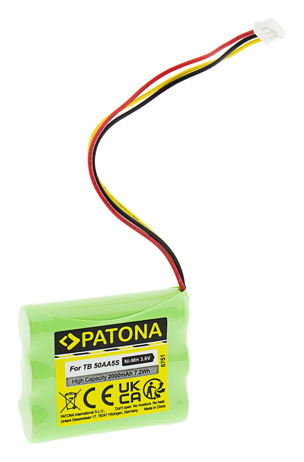 Patona Batterie Tonie Box 50AA5S
