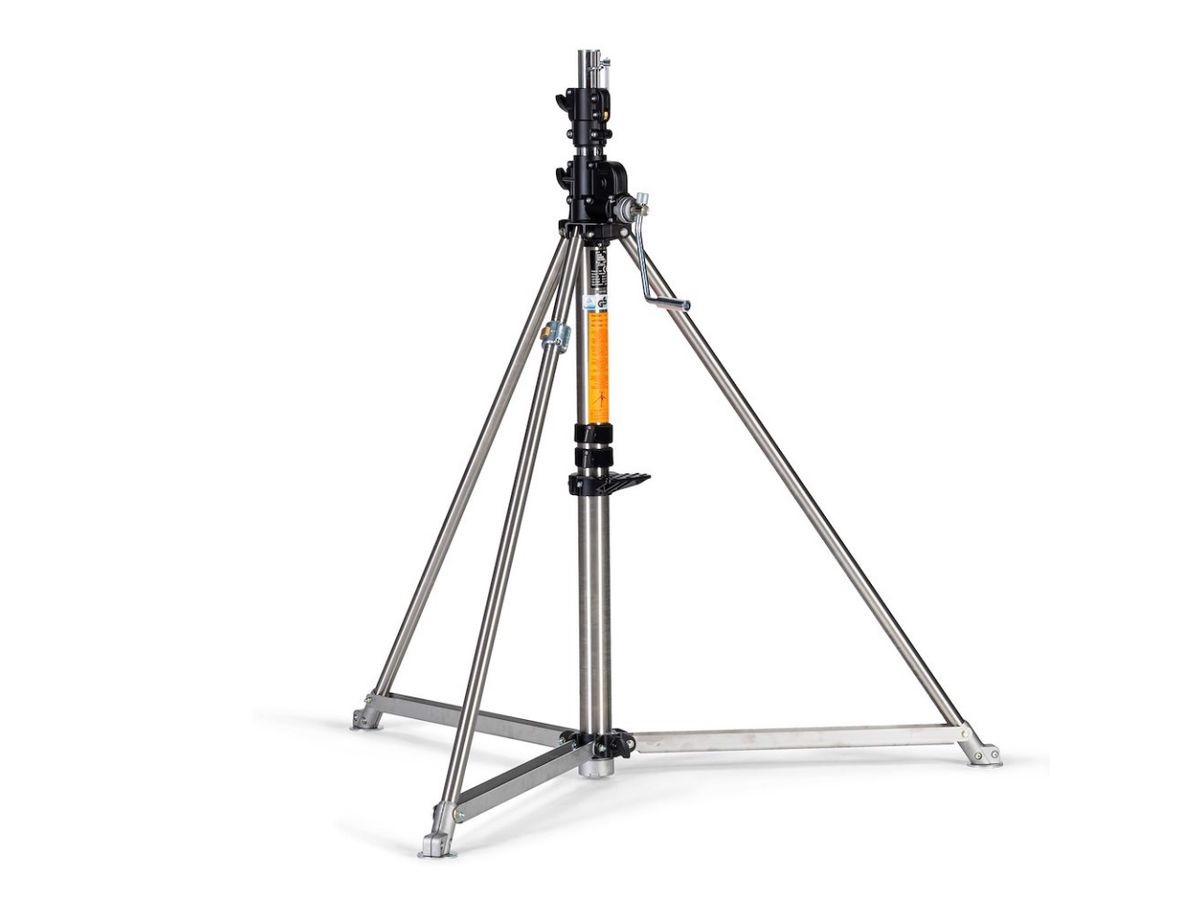 Manfrotto Super Wind Up Stand Steel Sil