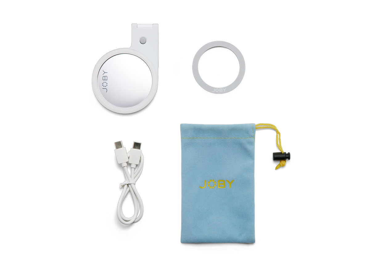 Joby Beamo Ring Light MagSafe White