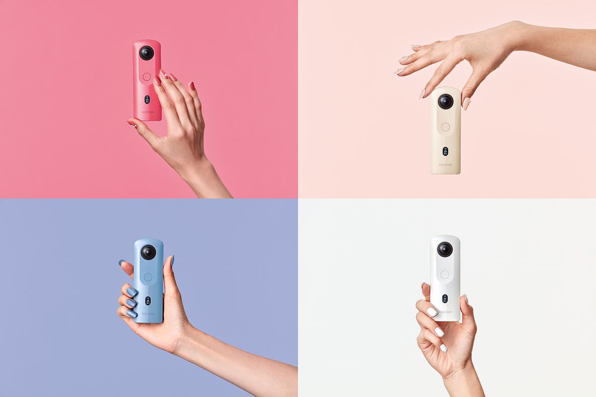 Ricoh Theta SC2 blue