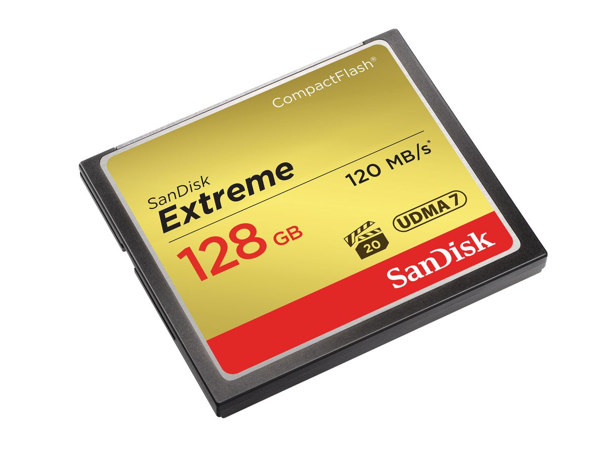 Sandisk Extreme 120MB/s CF 128GB