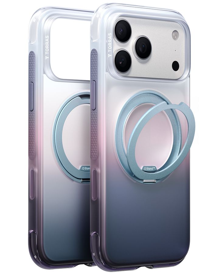 Torras Air Gard.iP18 Pro Max white+Purpl