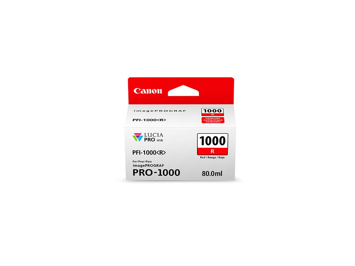 Canon Ink PFI-1000R Red