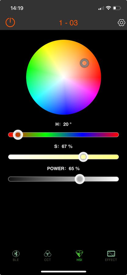 Patona LED Schwertleuchte mit App