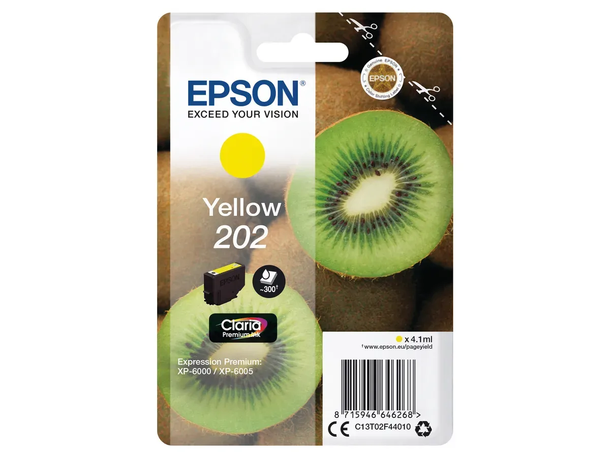 EPSON Ink 202 yellow T02F440