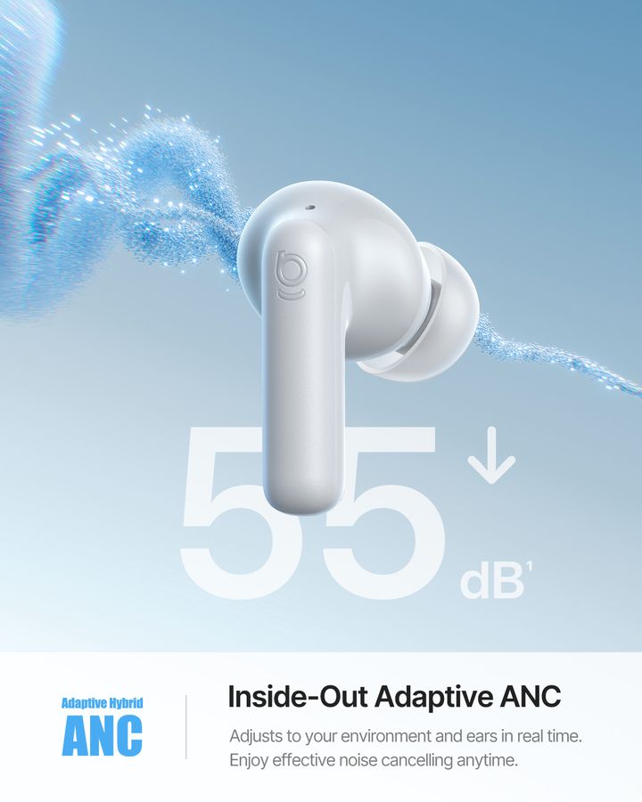 Baseus Bass BP1 Ultra In-Ear TWS White