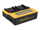 Patona Dual LCD Charger Canon LP-E6